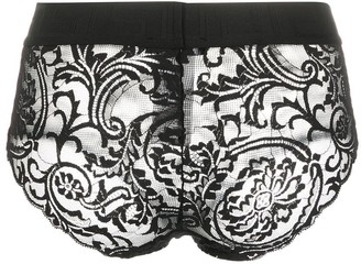 Versace Corded-Lace Briefs