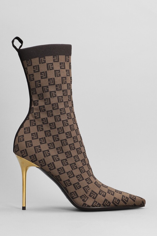 Louis Vuitton Leather Sock Boots - ShopStyle