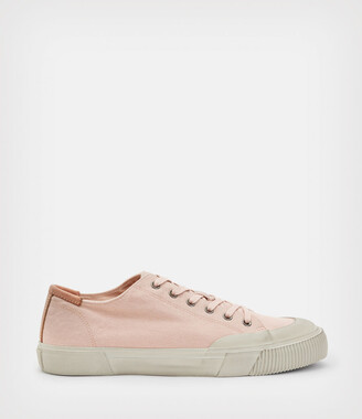 AllSaints Dumont Low Top Sneakers | Size 7 | Dip Dye Pink
