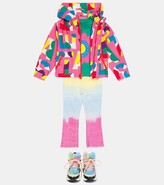 Thumbnail for your product : Stella McCartney Kids Logo printed technical jacket