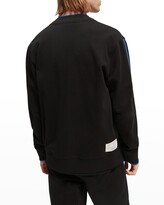 Thumbnail for your product : Scotch & Soda Men's Sleeve-Stripe Jersey Bomber Jacket