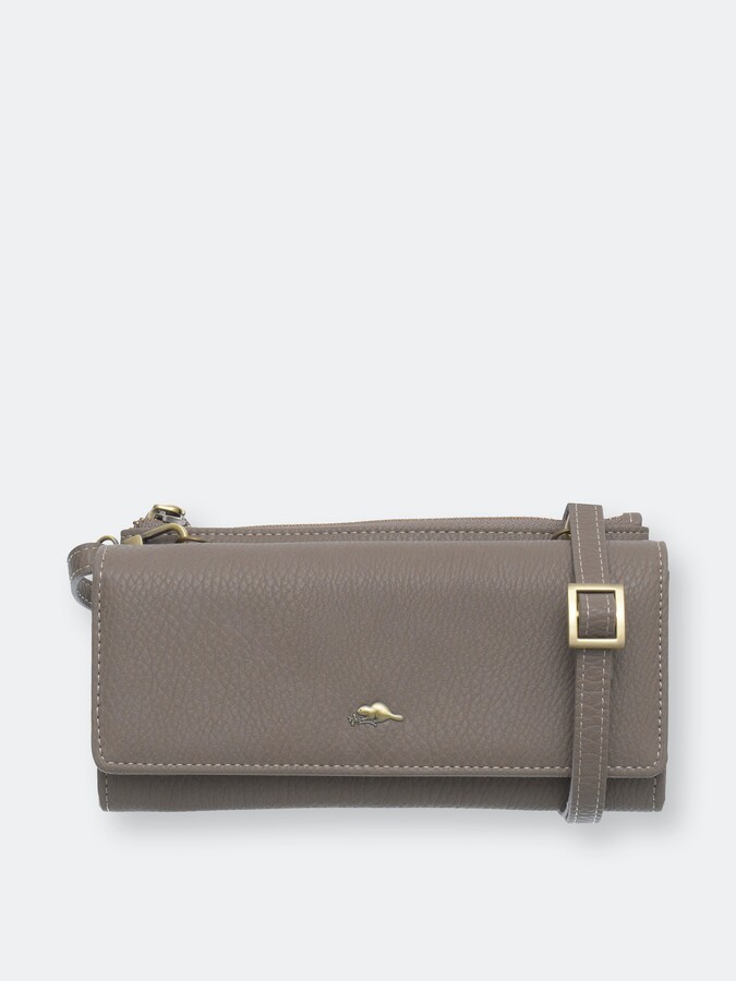 wallet with shoulder strap