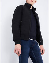 Thumbnail for your product : Armani Jeans Stand collar shell bomber jacket