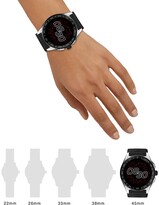 Thumbnail for your product : Tag Heuer Connected Modular Black Ceramic, Stainless Steel & Rubber Strap Smartwatch