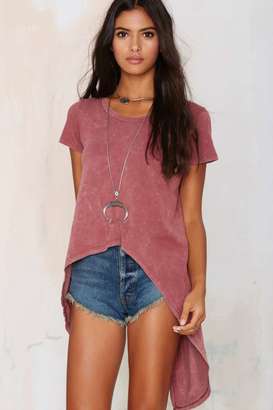 Nasty Gal Back in the Game Slit Tee