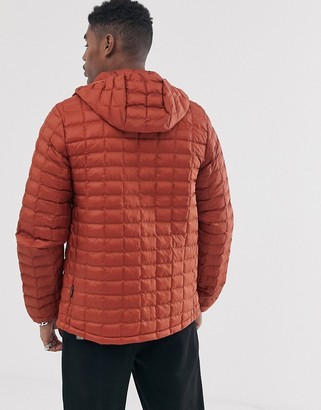 The North Face Thermoball Eco jacket with hood in orange