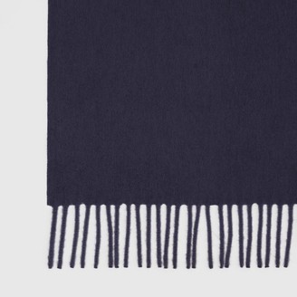 Burberry Monogram Motif Regenerated Cashmere Wool Scarf