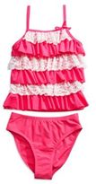 Thumbnail for your product : Flapdoodles Girls 7-16 Ruffled Tankini