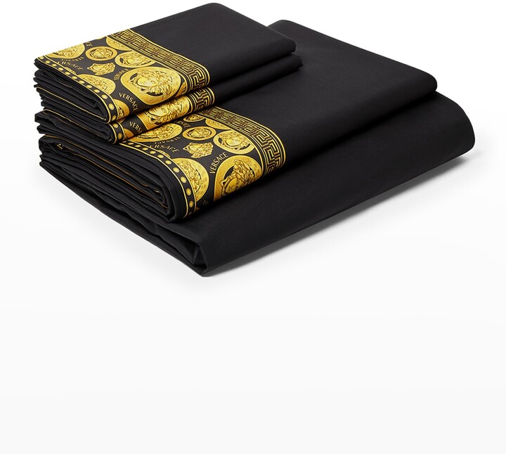 Versace Home Collection Medusa Amplified King Bed Set ShopStyle Sheets