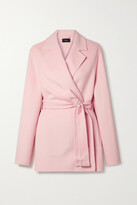Thumbnail for your product : Joseph Cenda Belted Wool And Cashmere-blend Coat - Pink