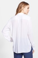 Thumbnail for your product : Vince Long Sleeve Button Front Shirt