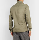 Thumbnail for your product : Brunello Cucinelli Cotton Western Shirt