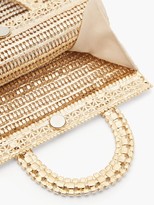 Thumbnail for your product : Rosantica Teodora Fringed Crystal-embellished Shoulder Bag - Crystal