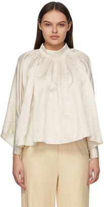 Toogood Off-White Falconer Blouse