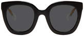 Thumbnail for your product : Gucci Black and Grey Square Sunglasses
