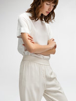 Thumbnail for your product : DKNY Satin Twill Pull On Pant With Rib Cuff