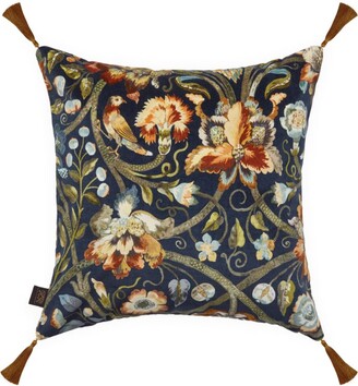 House of Hackney Velvet Gaia Midnight Cushion (45cm x 45cm)