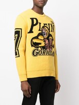 Thumbnail for your product : Philipp Plein Basketball wool pullover jumper