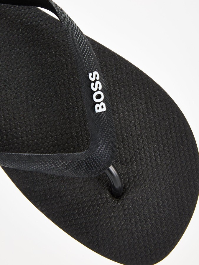 HUGO BOSS Pacific Flip Flops - Black - ShopStyle Sandals