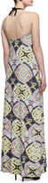 Thumbnail for your product : Karina Grimaldi Sodella Printed Jersey Maxi Dress