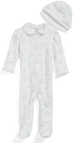 Thumbnail for your product : Little Me 'Blue Bird' One-Piece & Hat (Baby Girls)