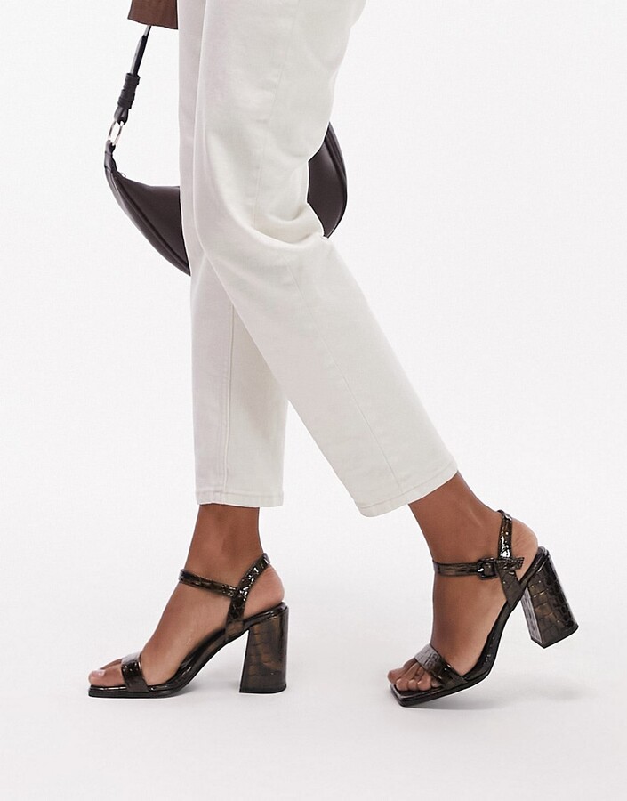 Topshop Women's Brown Sandals | ShopStyle