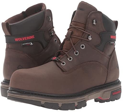 wolverine men's nation durashocks work boots