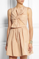 Thumbnail for your product : Carven Cutout shantung-faille dress