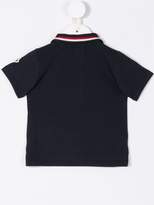 Thumbnail for your product : Moncler Kids striped trim polo shirt