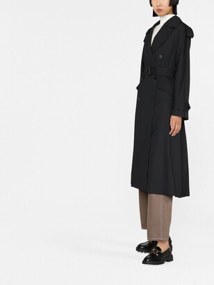 Blanca Vita Belted Double-Breasted Trench Coat