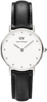 Thumbnail for your product : Daniel Wellington Silver Tone 26mm Case Leather Strap Ladies Watch