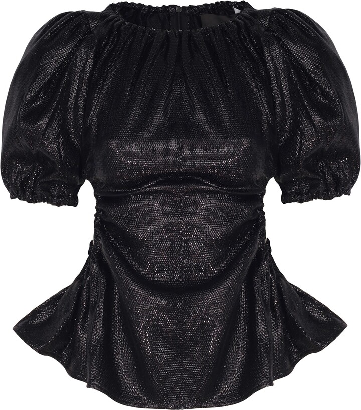 Madebyza Black Cut Out Top