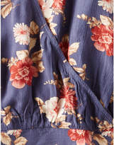 Thumbnail for your product : American Eagle AE PRINTED LONG SLEEVE WRAP TOP
