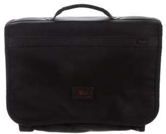 Tumi Leather-Trimmed Nylon Briefcase black Leather-Trimmed Nylon Briefcase