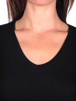 Thumbnail for your product : Majestic Long Sleeve V-neck with Finished Trim