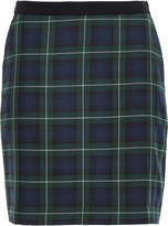 Thumbnail for your product : Claudie Pierlot Samy Checked Twill Mini Skirt