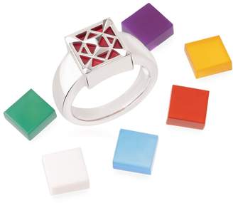 Glod 7 Aura Colors Transformable Ring