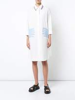 Thumbnail for your product : Tsumori Chisato appliqué hands shirt dress