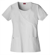 Thumbnail for your product : Dickies Womens Mock Wrap Scrub Top-Plus