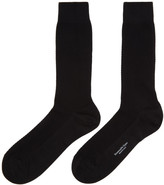 Thumbnail for your product : Ermenegildo Zegna Black Oxford Summer Socks