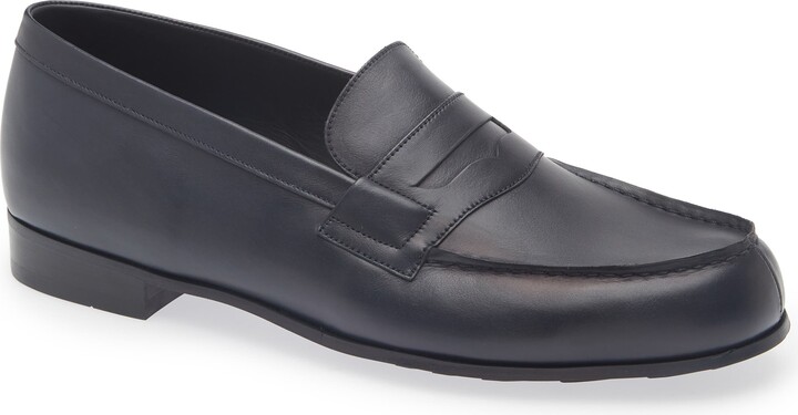 JM WESTON 180 Light Penny Loafer