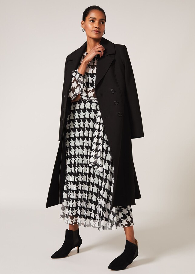 a line swing coat
