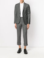 Thumbnail for your product : Thom Browne classic button-down patch shirt