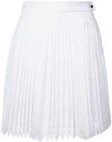 Antonio Berardi - jupe plissée en dentelle - women - coton/Polyester - 44