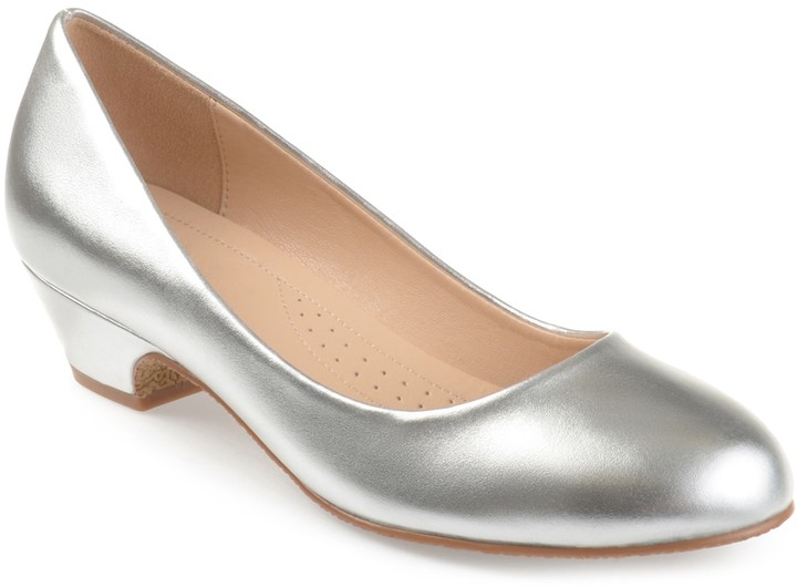 cheap silver pumps