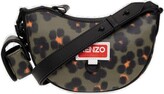 Thumbnail for your product : Kenzo Logo Patch Zip-Up Shoulder Bag