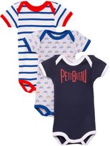 Thumbnail for your product : Petit Bateau Baby boys 3 pack of bodysuits