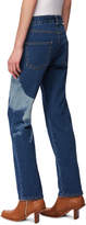 Thumbnail for your product : Stella McCartney Horse-Print Cropped Straight-Leg Jeans