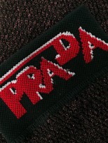Thumbnail for your product : Prada logo knitted socks