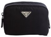Thumbnail for your product : Prada black nylon small cosmetic case